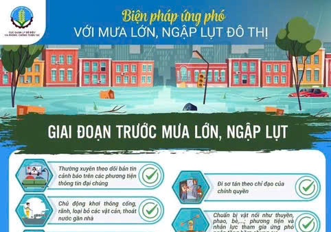 Tập trung ứng phó nguy cơ mưa lớn, sạt lở đất và chủ động phòng, chống thiên tai